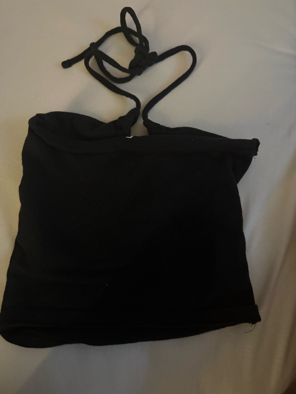 Black Hollister Halter Top
